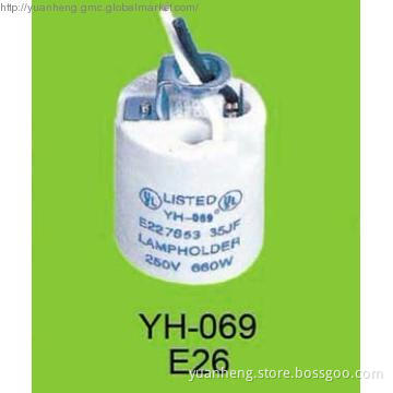 E26 Lamp Holder with RoHS Product Approvals